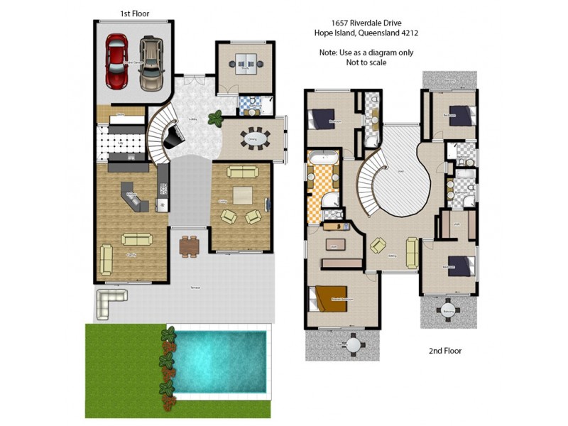 1657 Riverdale Drive, Hope Island QLD 4212 Floorplan