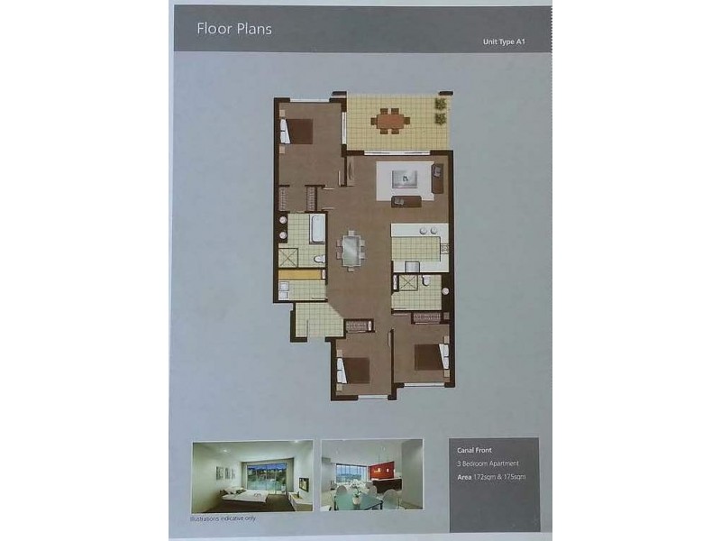 412/3 Pendraat Parade, Hope Island QLD 4212 Floorplan