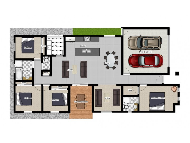 32 Azure Way, Hope Island QLD 4212 Floorplan