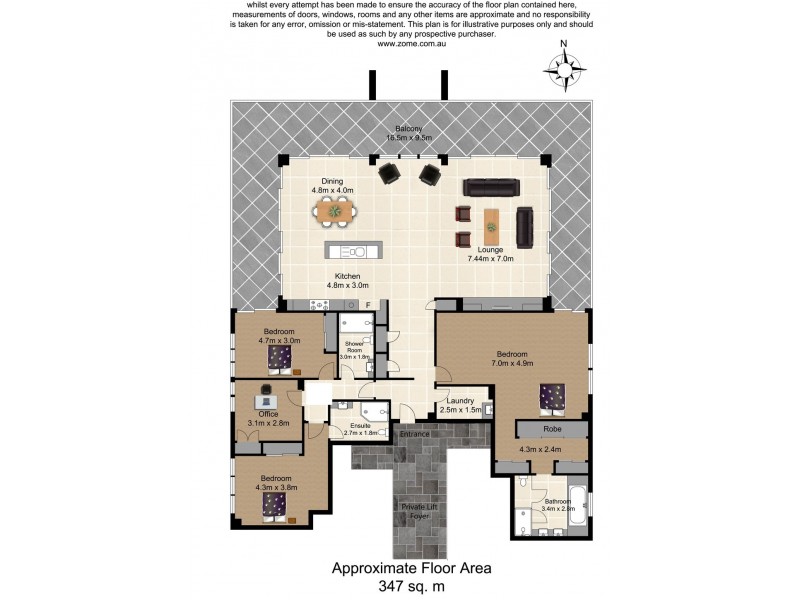 Surfers Paradise QLD 4217 Floorplan