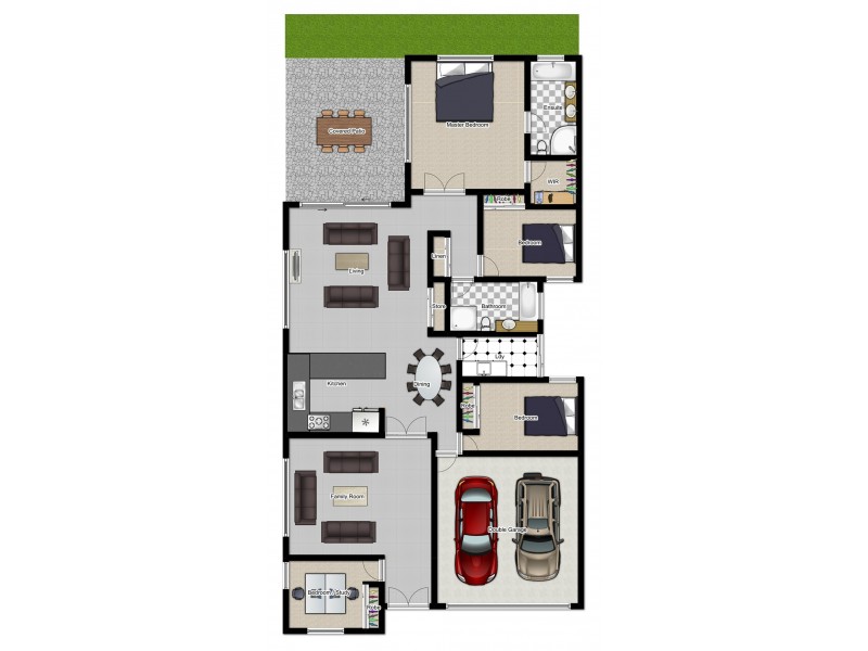 2006 Gracemere Gardens Circuit, Hope Island QLD 4212 Floorplan