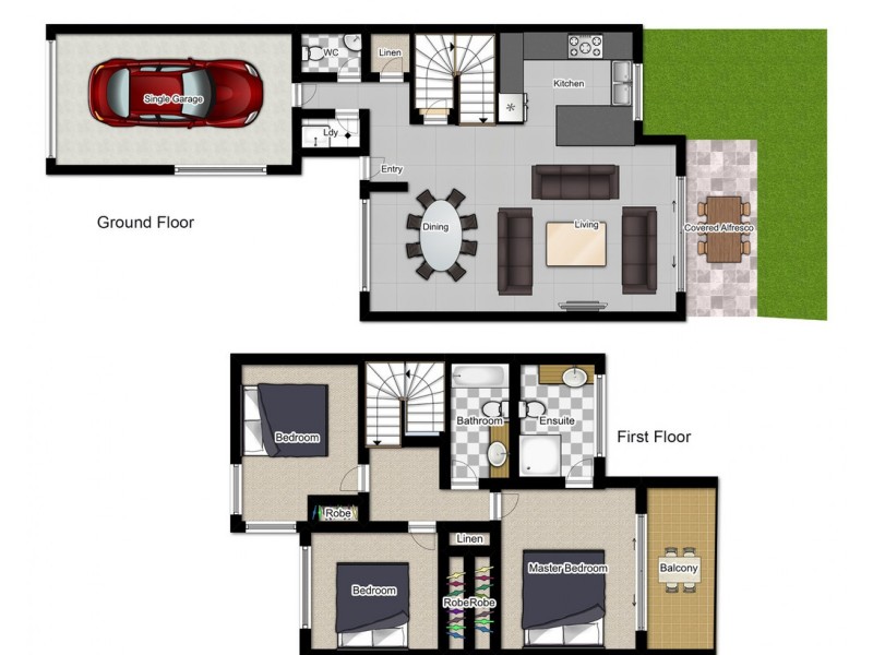 62/60 Caseys Road, Hope Island QLD 4212 Floorplan