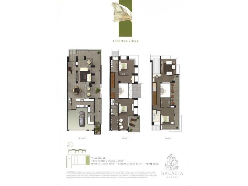 Villa 10 Salacia Drive, Paradise Point QLD 4216 Floorplan