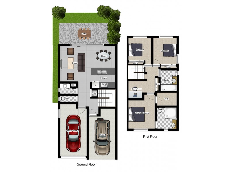 7/156 Marina Quays Boulevard, Hope Island QLD 4212 Floorplan