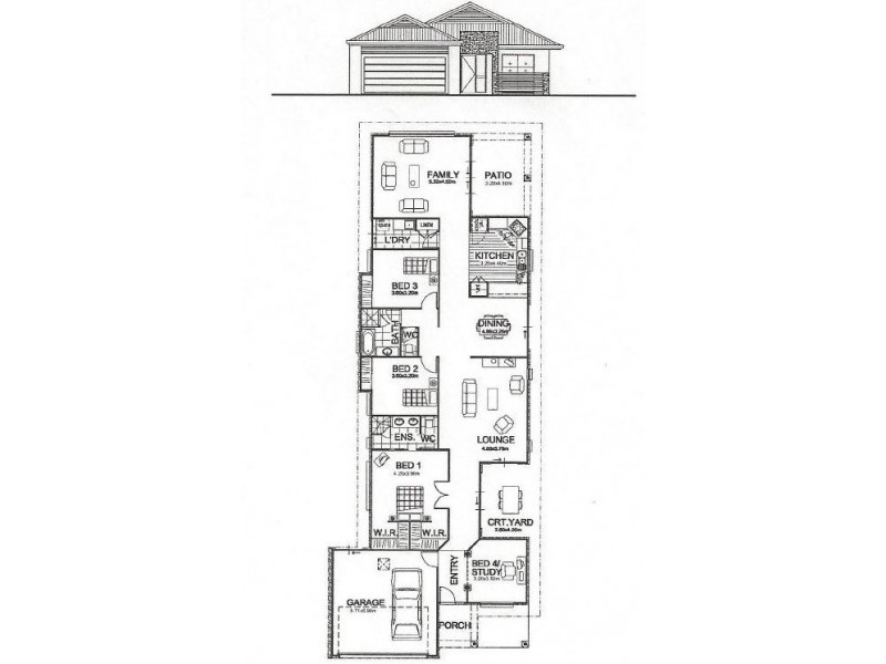 72/19 Santa Barbara Road, Hope Island QLD 4212 Floorplan