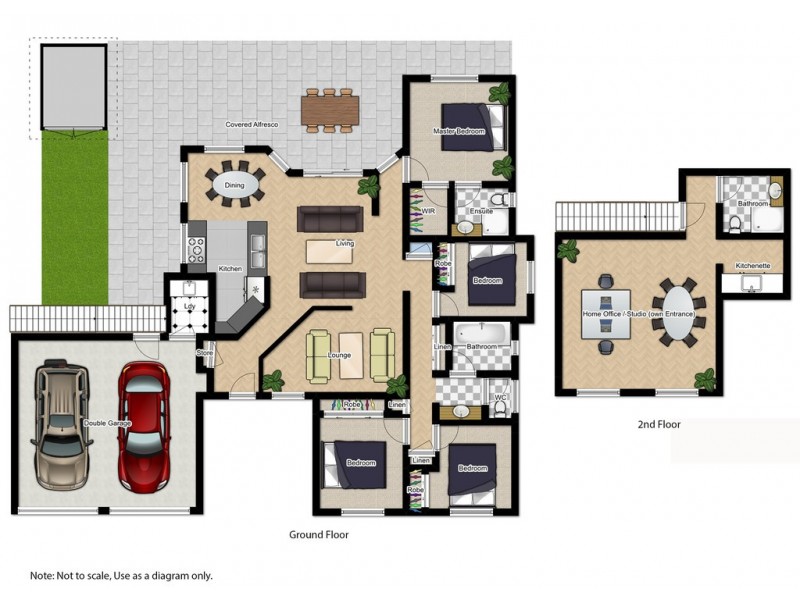 12 Winslow Court, Oxenford QLD 4210 Floorplan