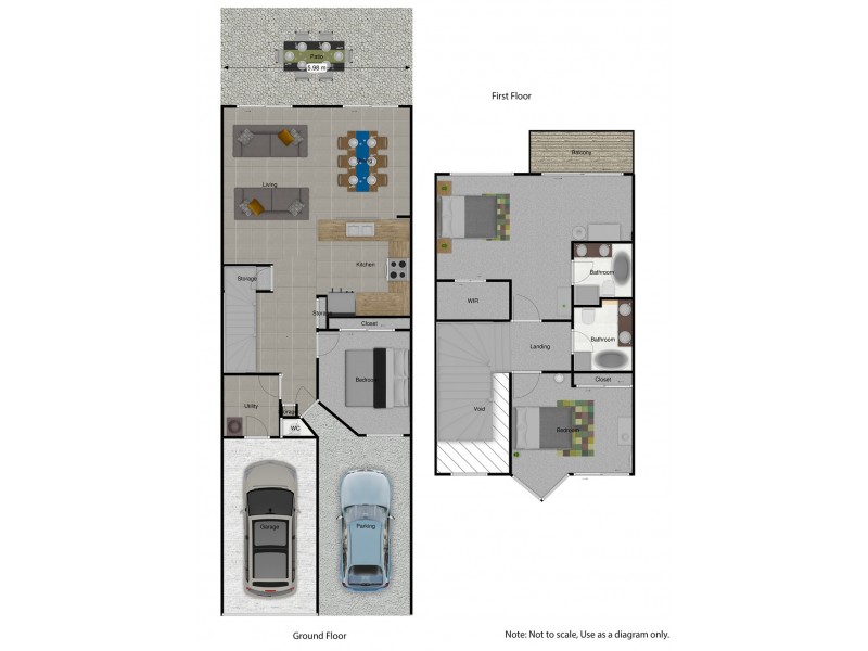 56/19 Santa Barbara Road, Hope Island QLD 4212 Floorplan