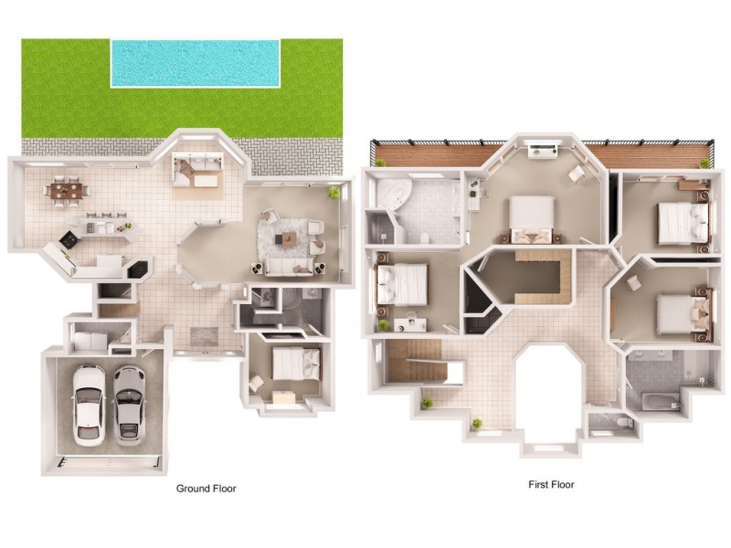1048 Rosebank Way, Hope Island QLD 4212 Floorplan