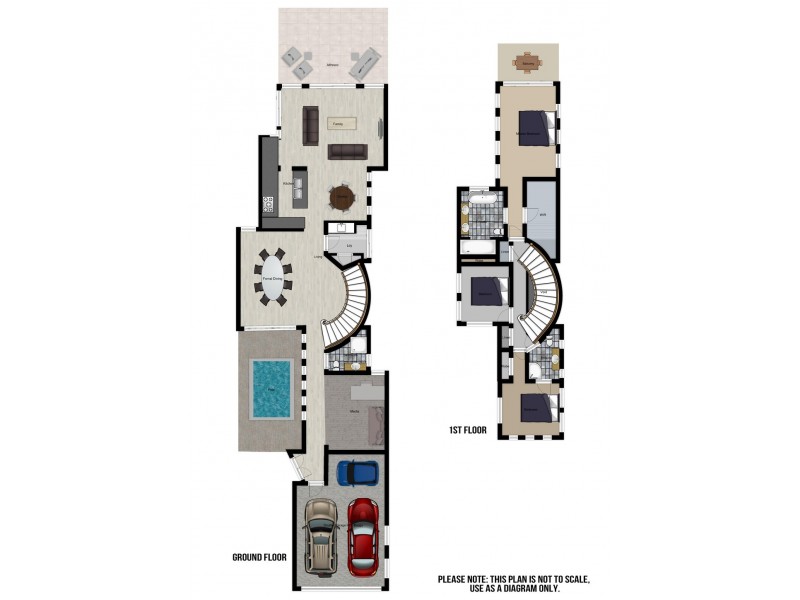 1518 Riverdale Drive, Hope Island QLD 4212 Floorplan