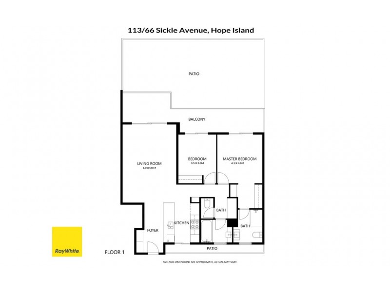 113/64 Sickle Avenue, Hope Island QLD 4212 Floorplan