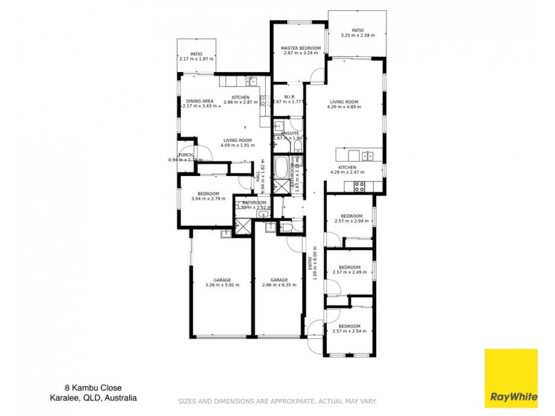 8 Kambu Close, Karalee QLD 4306 Floorplan