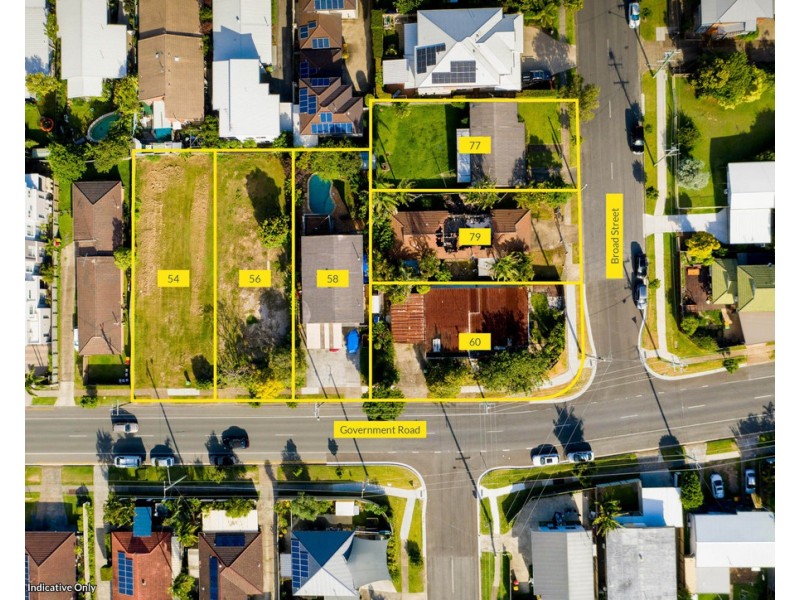 54-60 and 77-79 Government Road and Broad Street, Labrador QLD 4215