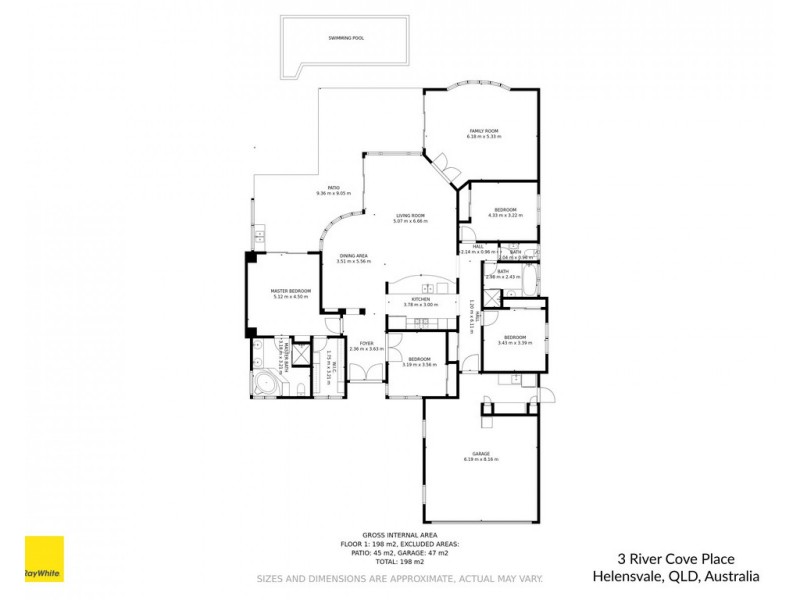 3 River Cove Place, Helensvale QLD 4212 Floorplan