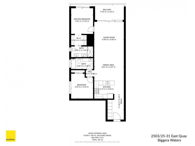 2503/25-31 East Quay Drive, Biggera Waters QLD 4216