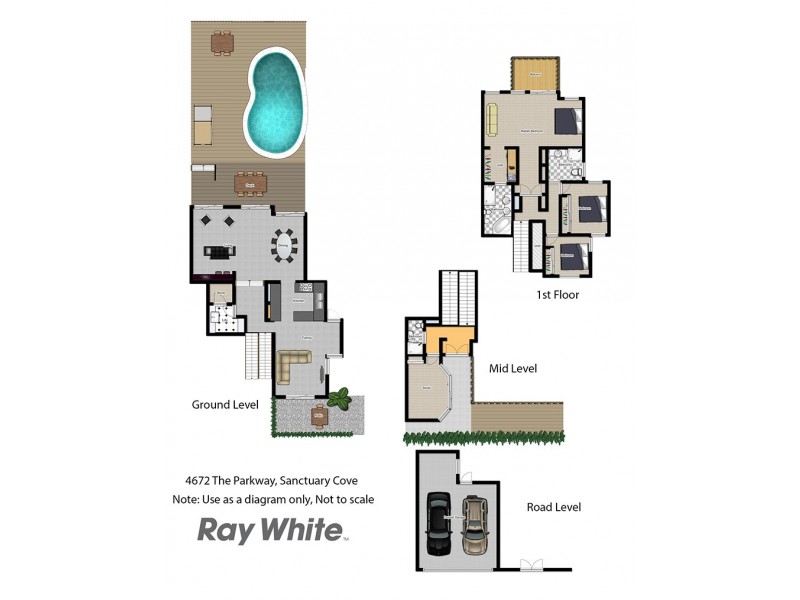 4672 The Parkway, Sanctuary Cove QLD 4212 Floorplan