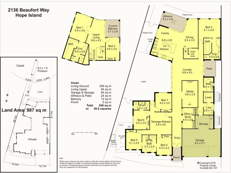 2136 Beaufort Way, Hope Island QLD 4212 Floorplan