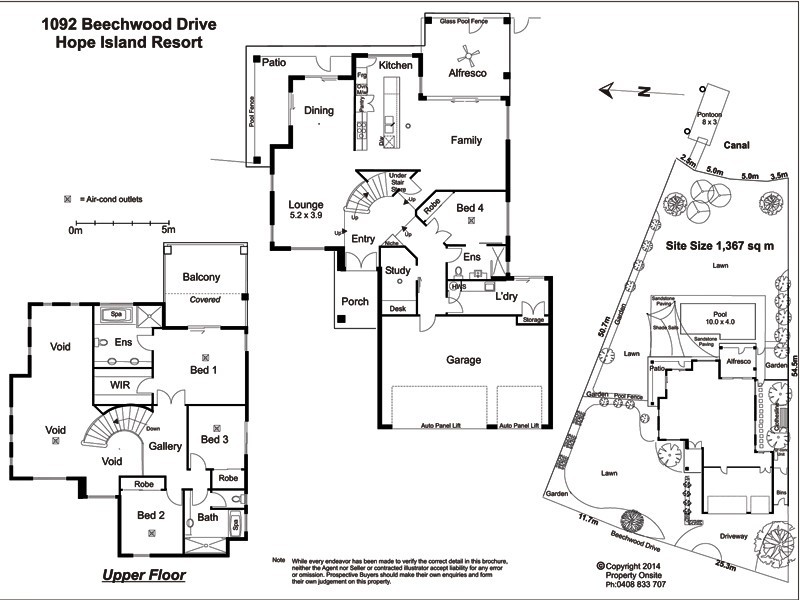 1092 Beechwood Drive, Hope Island QLD 4212 Floorplan