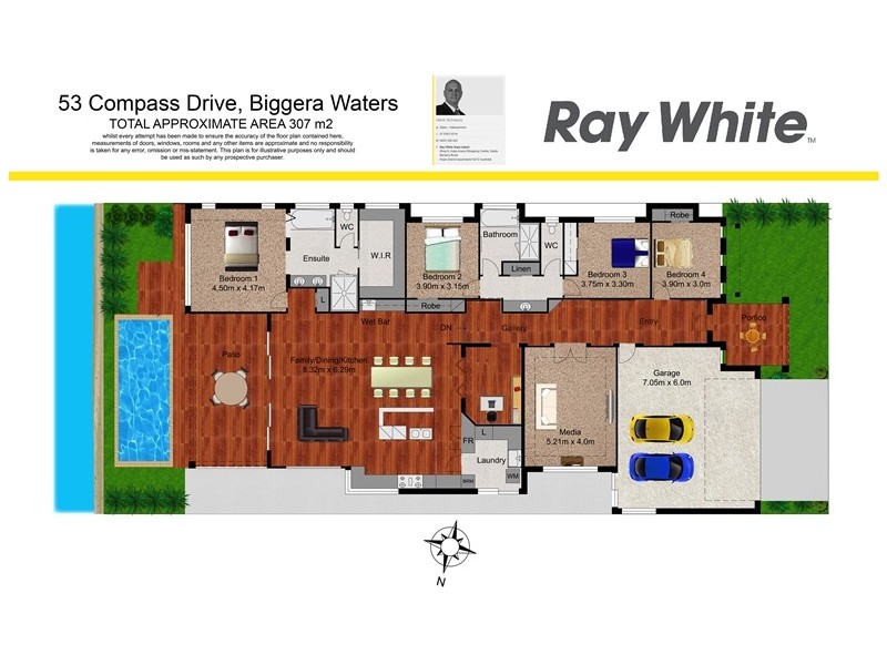 53 Compass Drive, Biggera Waters QLD 4216 Floorplan