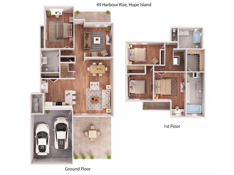 49 Harbour Rise, Hope Island QLD 4212 Floorplan
