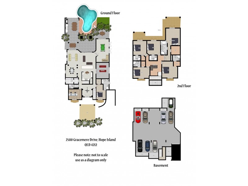 2580 Gracemere Circuit North, Hope Island QLD 4212 Floorplan