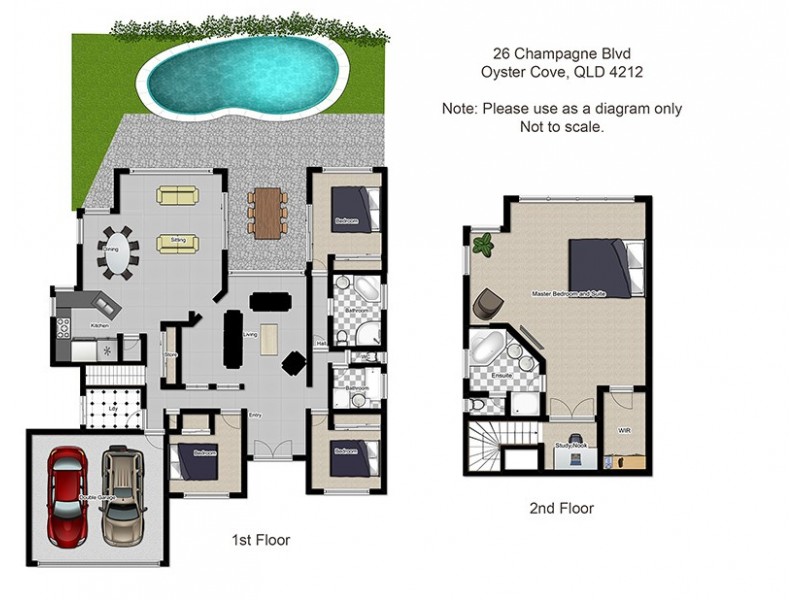 26 Champagne Boulevard, Helensvale QLD 4212 Floorplan