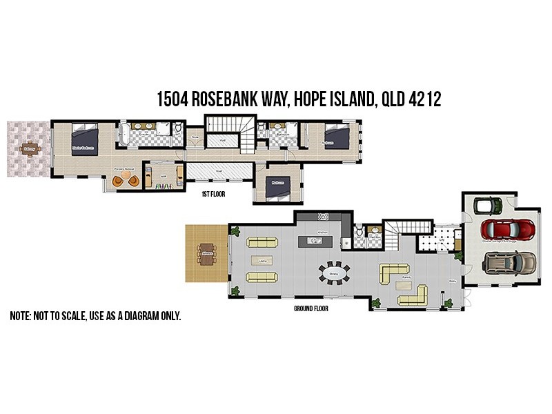 1504 Rosebank Way, Hope Island QLD 4212 Floorplan