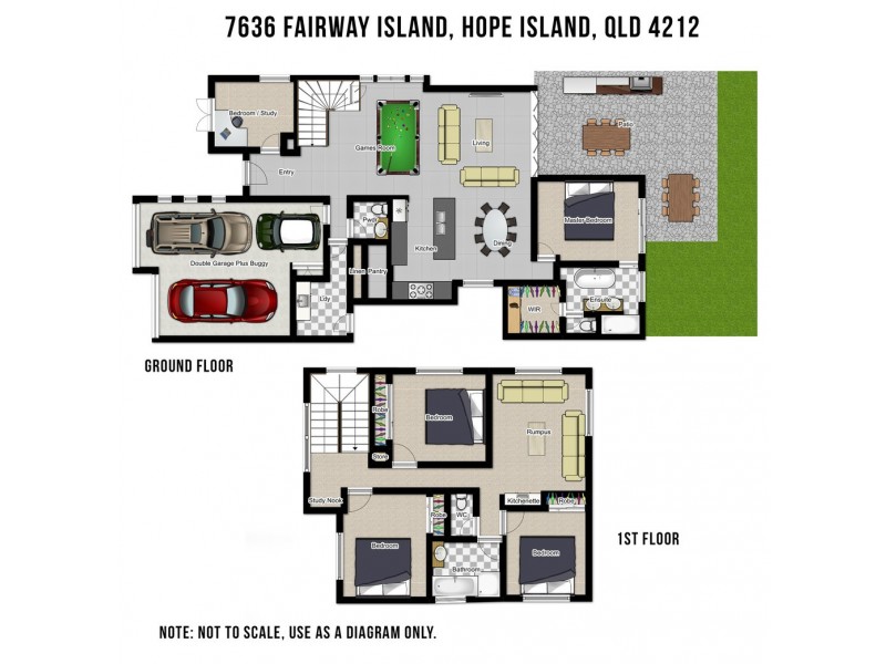 7636 Fairway Boulevard, Hope Island QLD 4212 Floorplan
