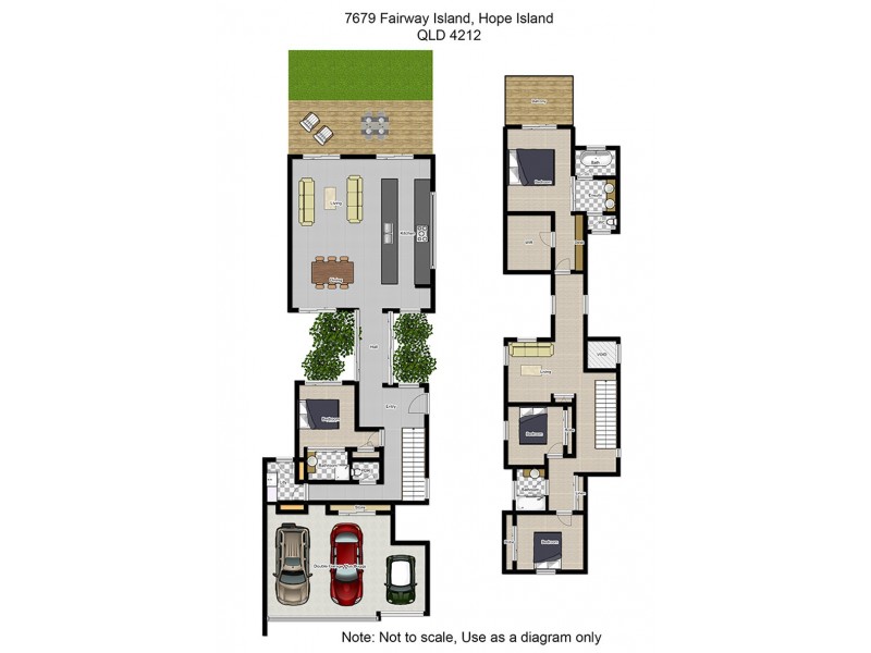 7679 Fairway Boulevard, Hope Island QLD 4212 Floorplan