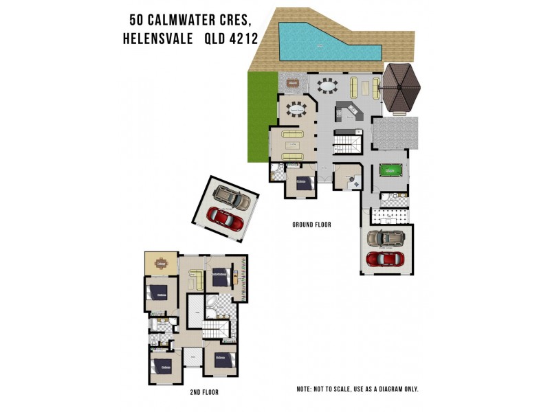 50 Calmwater Crescent, Helensvale QLD 4212 Floorplan