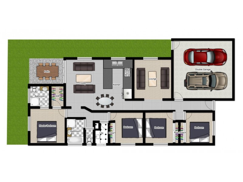 80/19 Santa Barbara Road, Hope Island QLD 4212 Floorplan