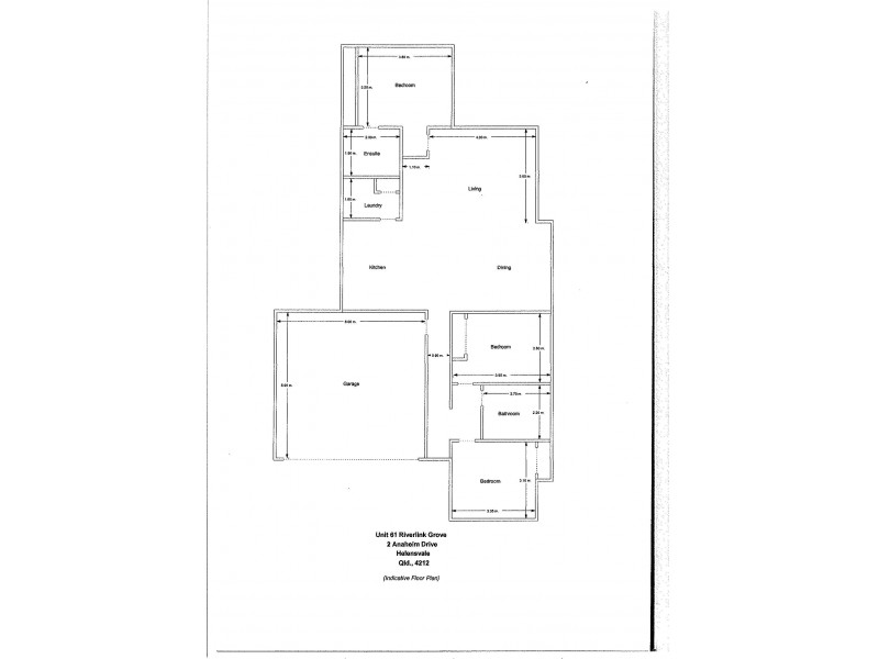 61/2 Anaheim Drive, Helensvale QLD 4212 Floorplan