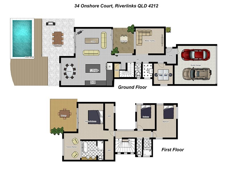 34 Onshore Place, Helensvale QLD 4212 Floorplan