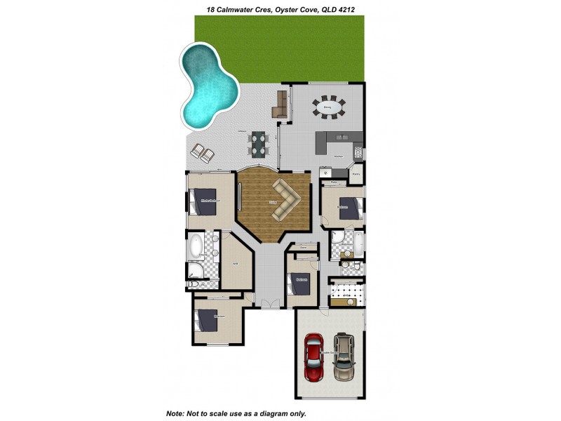 18 Calmwater Crescent, Helensvale QLD 4212 Floorplan