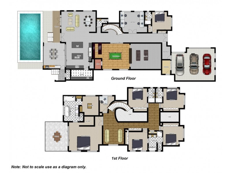 2605 Gracemere Circuit North, Hope Island QLD 4212 Floorplan