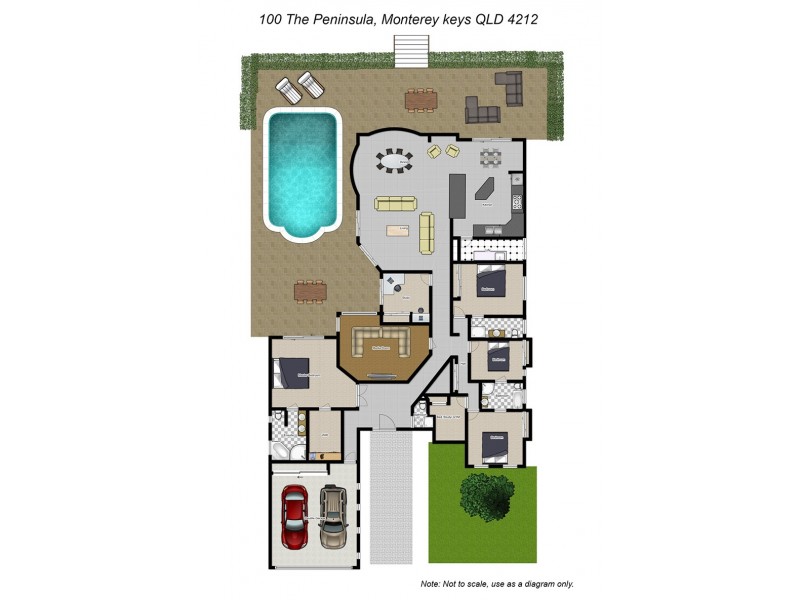 100 The Peninsula, Helensvale QLD 4212 Floorplan