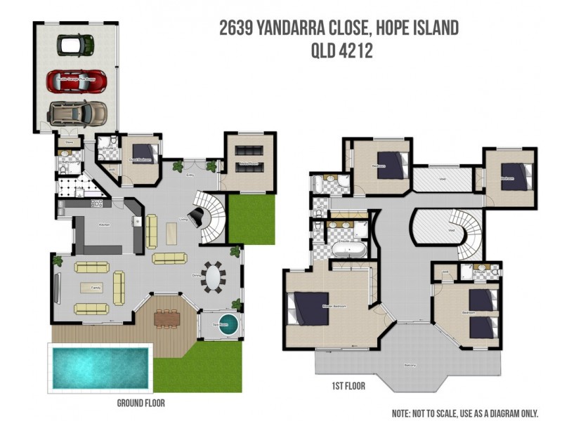 2639 Yanderra Close, Hope Island QLD 4212 Floorplan