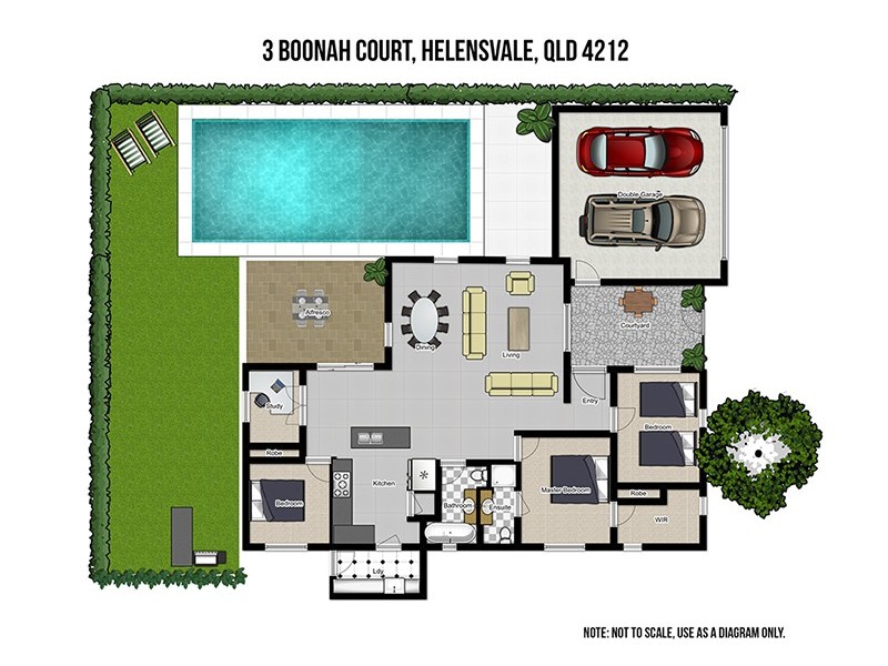 3 Boonah Court, Helensvale QLD 4212 Floorplan
