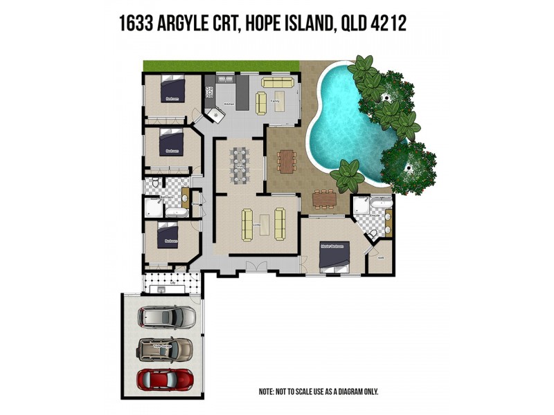 1633 Argyle Court, Hope Island QLD 4212 Floorplan