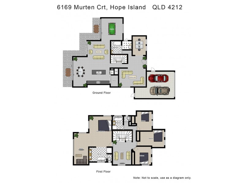 6169 Murten Court, Hope Island QLD 4212 Floorplan