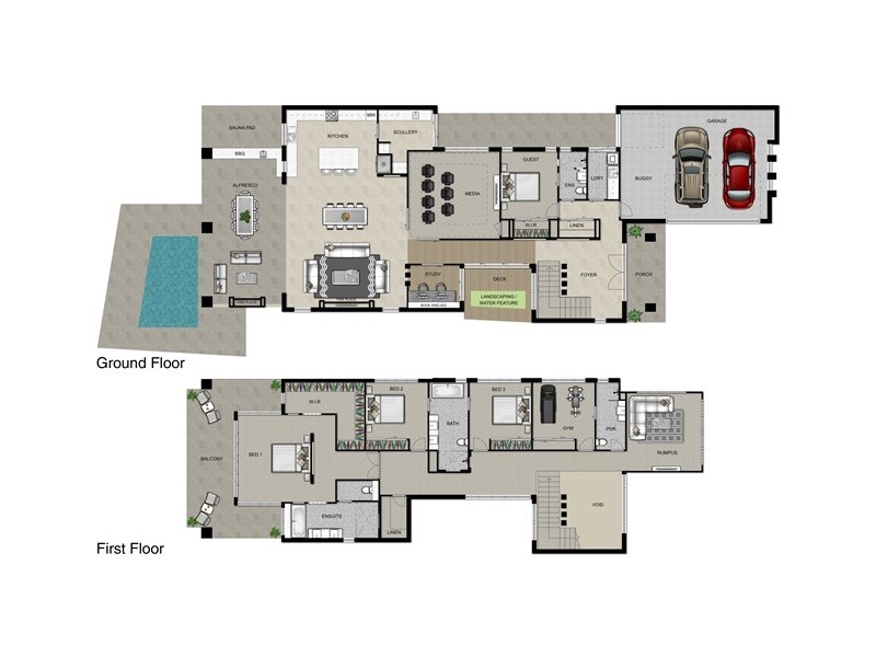 7620 Fairway Boulevard, Hope Island QLD 4212 Floorplan