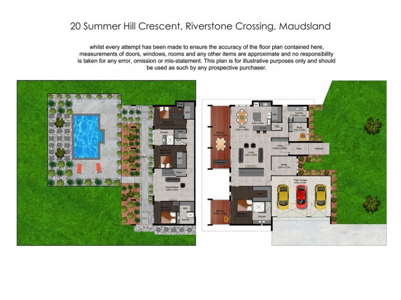 20 Summer Hill Crescent, Maudsland QLD 4210 Floorplan