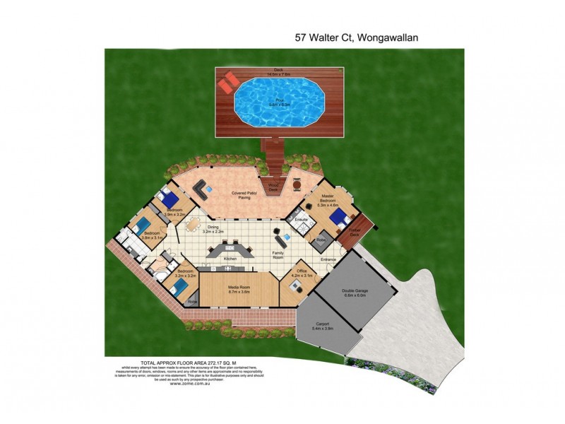 57 Walter Court, Wongawallan QLD 4210 Floorplan