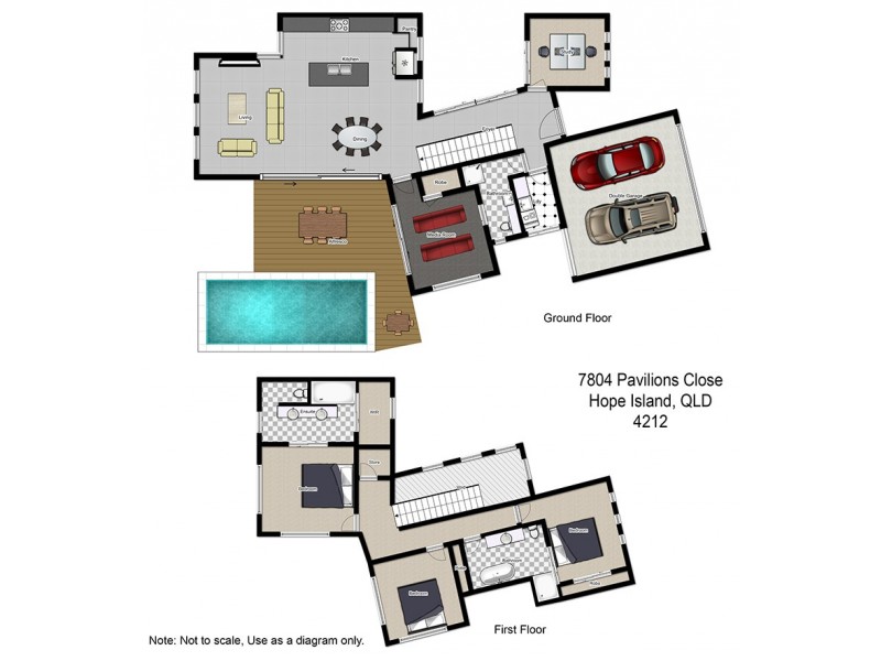 7804 Pavilions Close, Hope Island QLD 4212 Floorplan