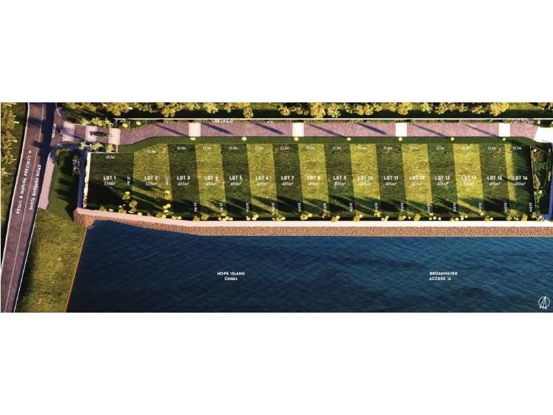 Lots 1-16 Santa Barbara Road, Hope Island QLD 4212