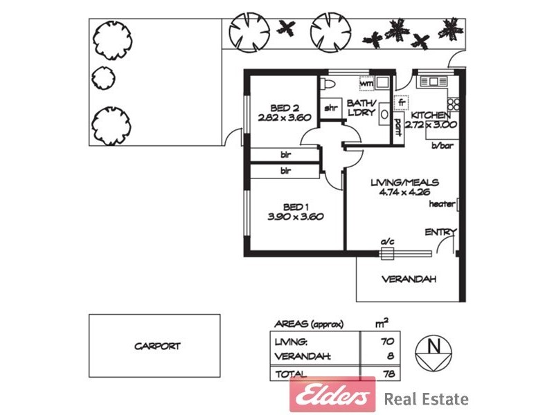 3/325 Glen Osmond Road, Glenunga SA 5064 Floorplan