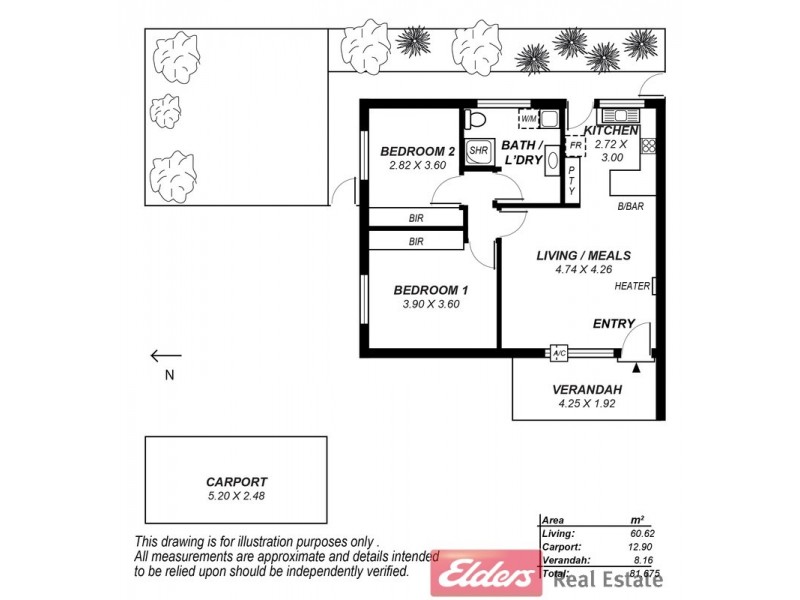 3/325 Glen Osmond Road, Glenunga SA 5064 Floorplan