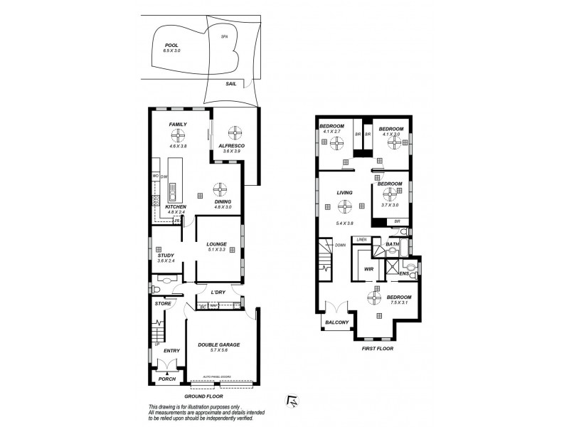 47 Bimini Crescent, Mawson Lakes SA 5095 Floorplan