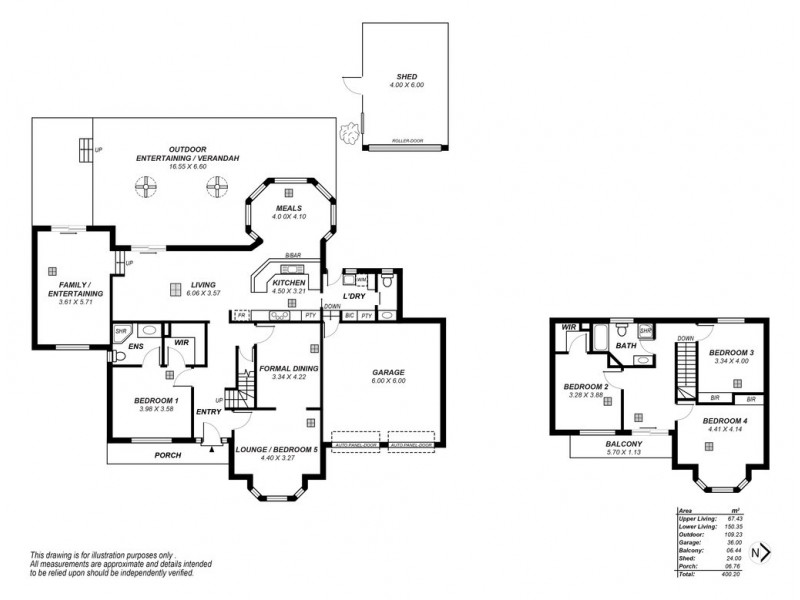 6 Stoneleigh Road, Golden Grove SA 5125 Floorplan