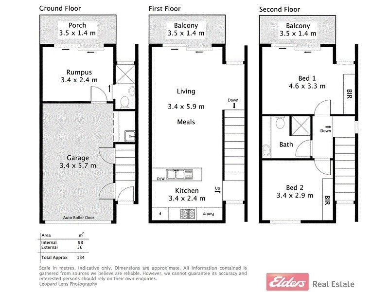 15/32-42 Metro Parade, Mawson Lakes SA 5095 Floorplan