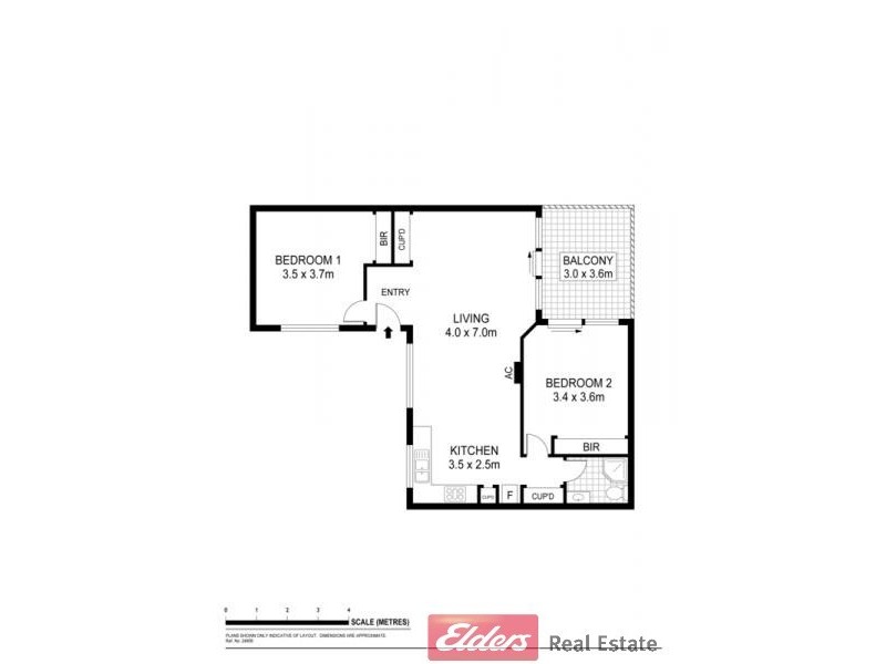 7/99 Elder Drive, Mawson Lakes SA 5095 Floorplan